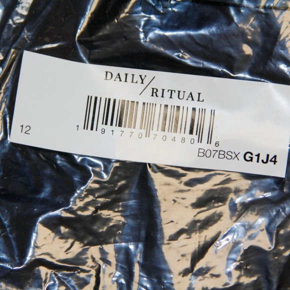 Daily/Ritual Women's Cap-Sleeve Shell 12 - Black - Picture 4 of 4